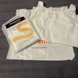 Shapermint White All Day Tank Cami